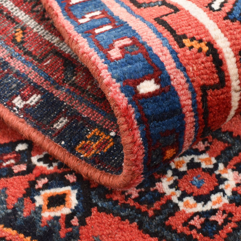 Tapis persan - Nomadic - 93 x 49 cm - rouge foncé