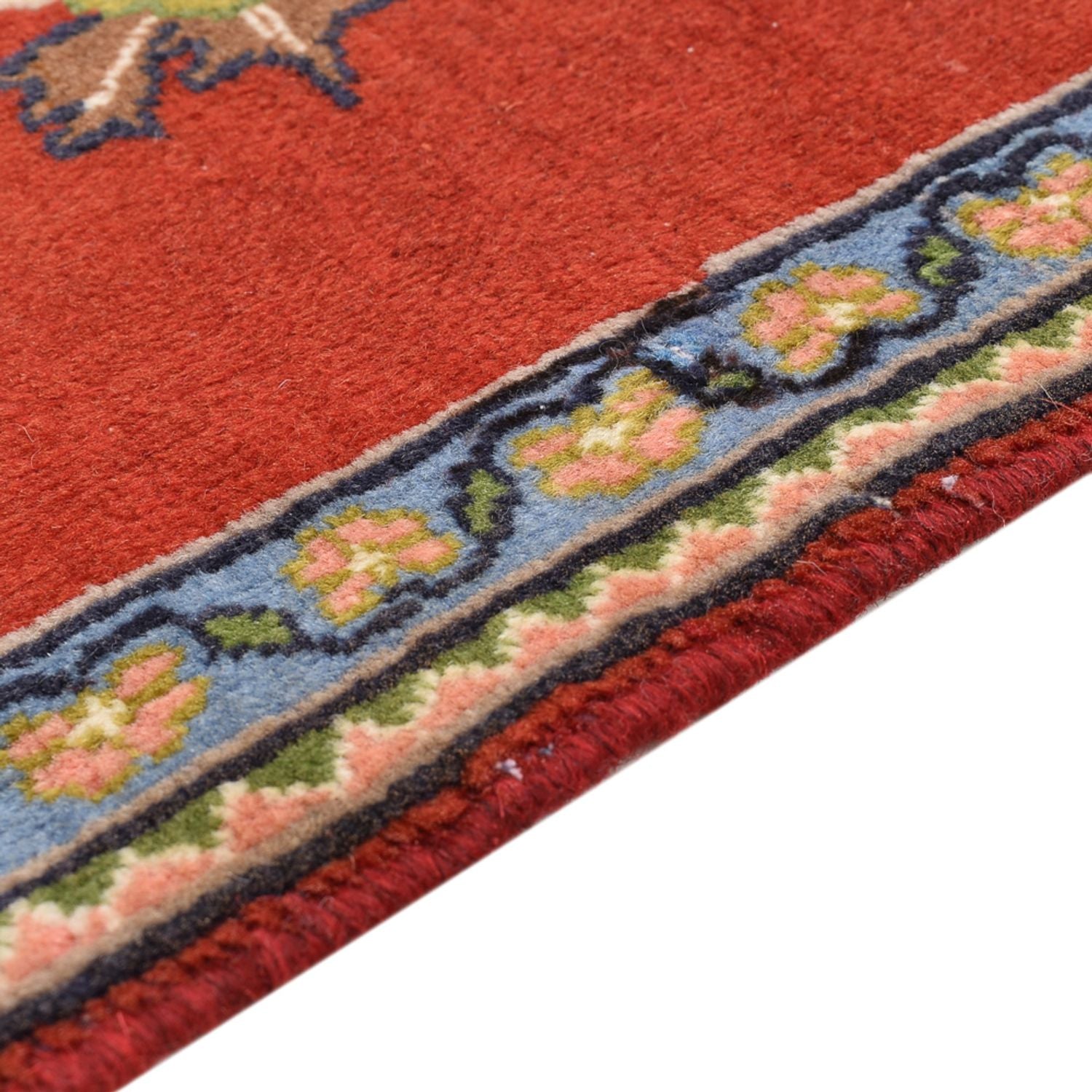 Tapis persan - Nomadic - 82 x 62 cm - rouge
