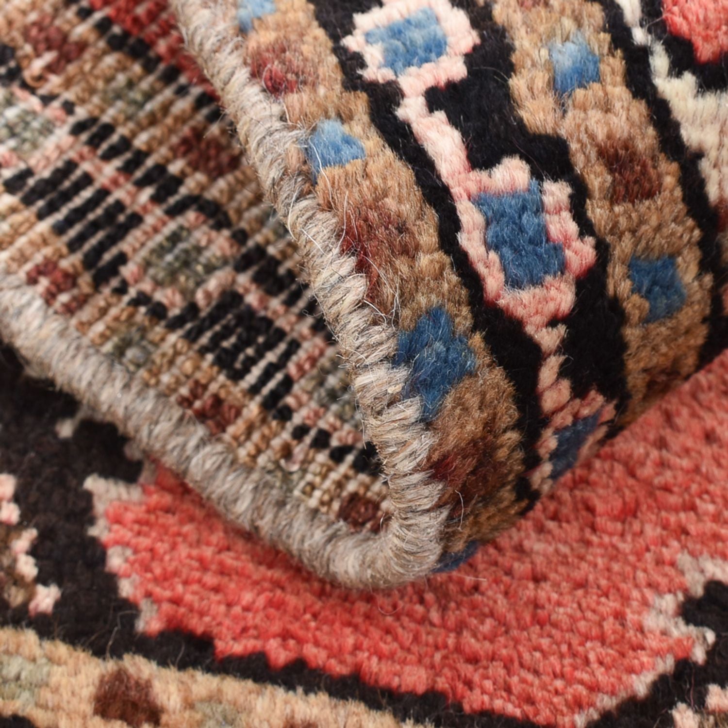 Tapis persan - Nomadic - 68 x 48 cm - rouge