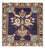 Tapis persan - Nomadic - 60 x 55 cm - multicolore