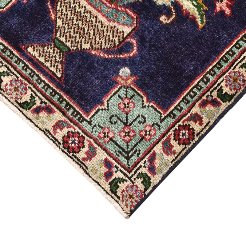 Tapis persan - Nomadic - 63 x 55 cm - multicolore