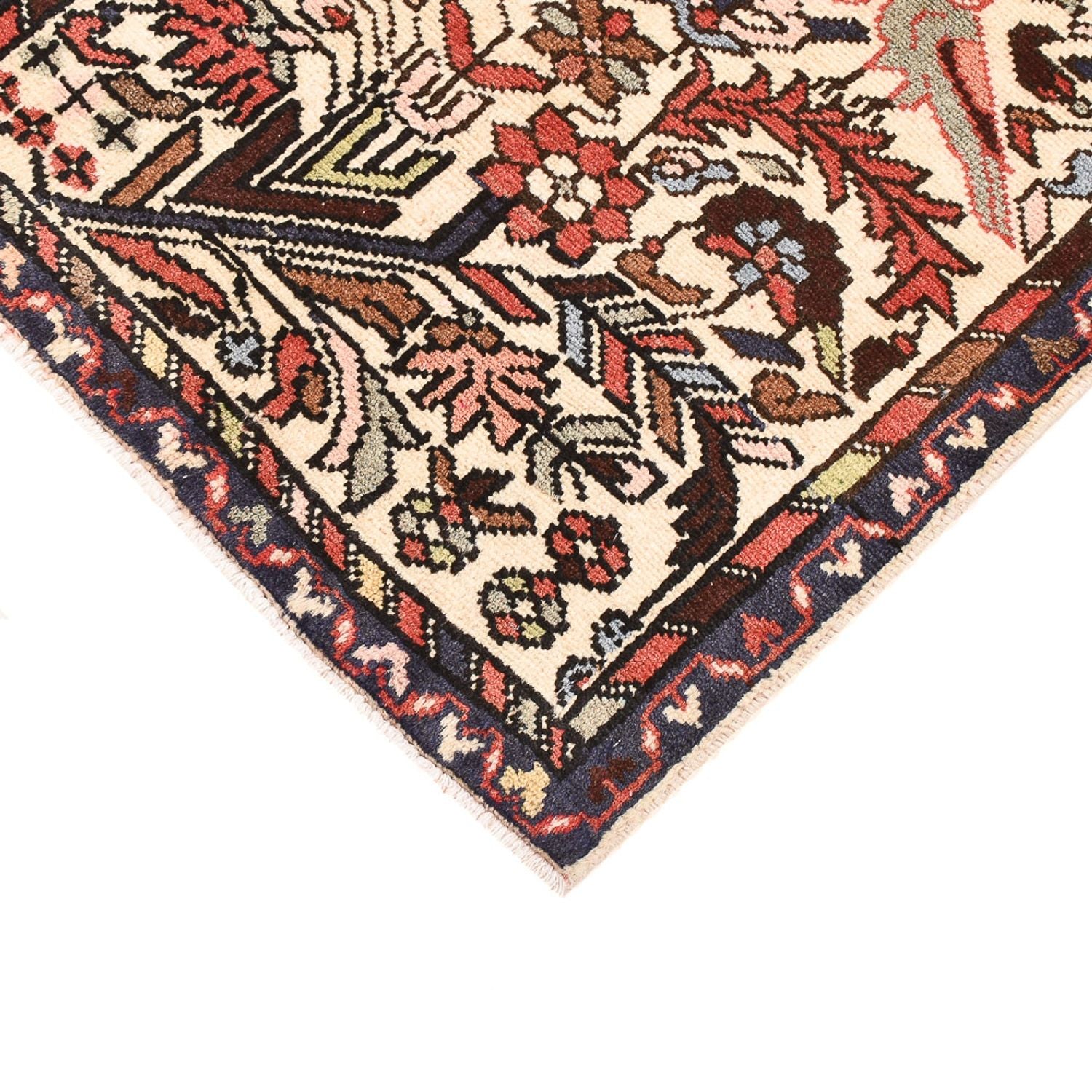 Tapis persan - Nomadic - 95 x 54 cm - multicolore