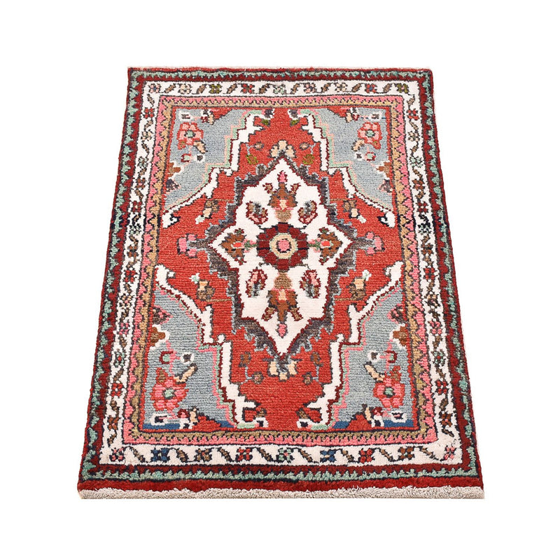 Tapis persan - Nomadic - 90 x 58 cm - rouge