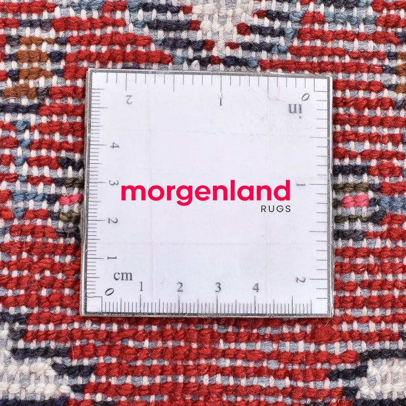 Tapis persan - Nomadic - 90 x 58 cm - rouge