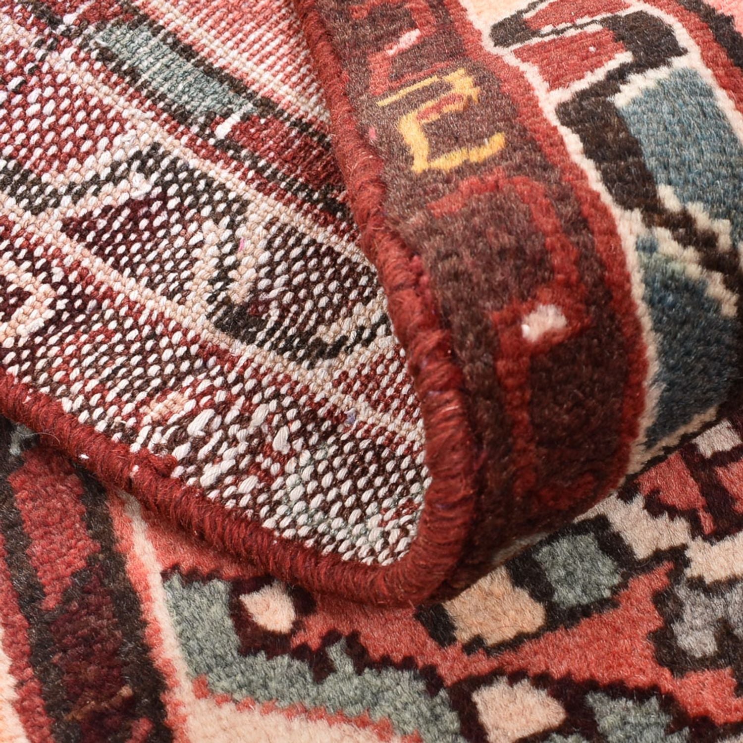 Tapis persan - Nomadic - 103 x 61 cm - rouge