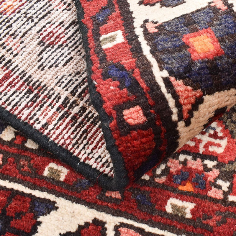 Tapis persan - Nomadic - 80 x 66 cm - rouge
