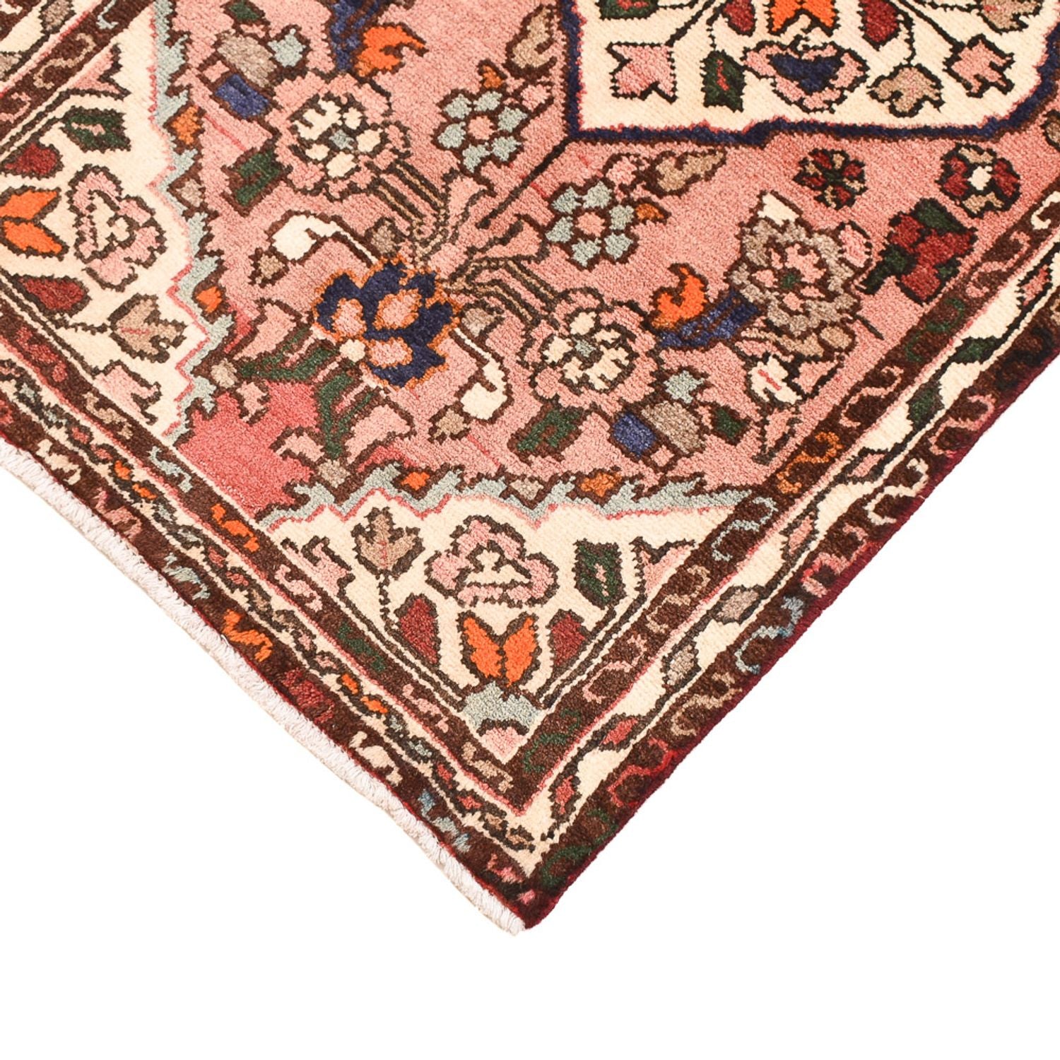 Tapis persan - Nomadic - 105 x 59 cm - rouge clair