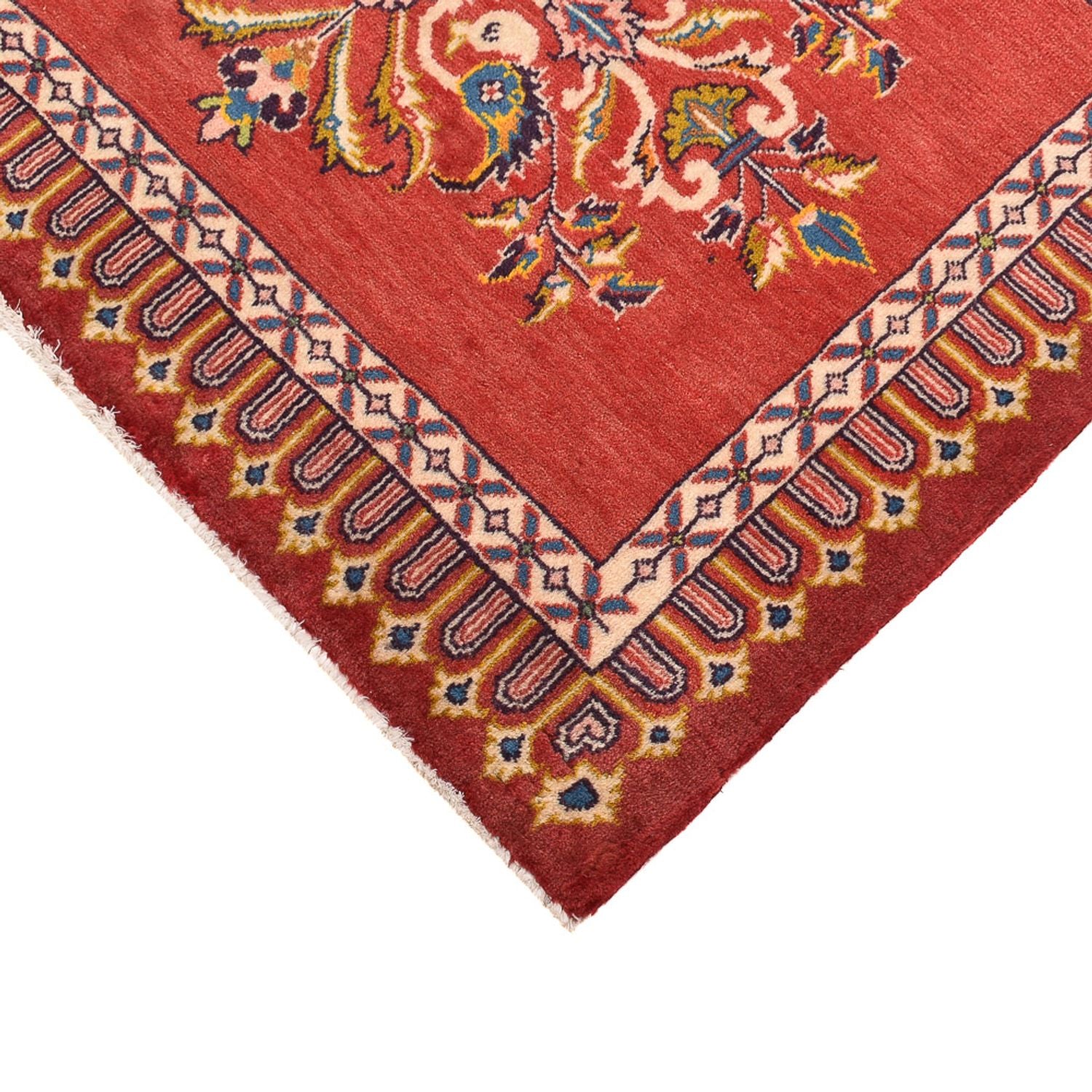 Tapis persan - Nomadic - 92 x 70 cm - rouge