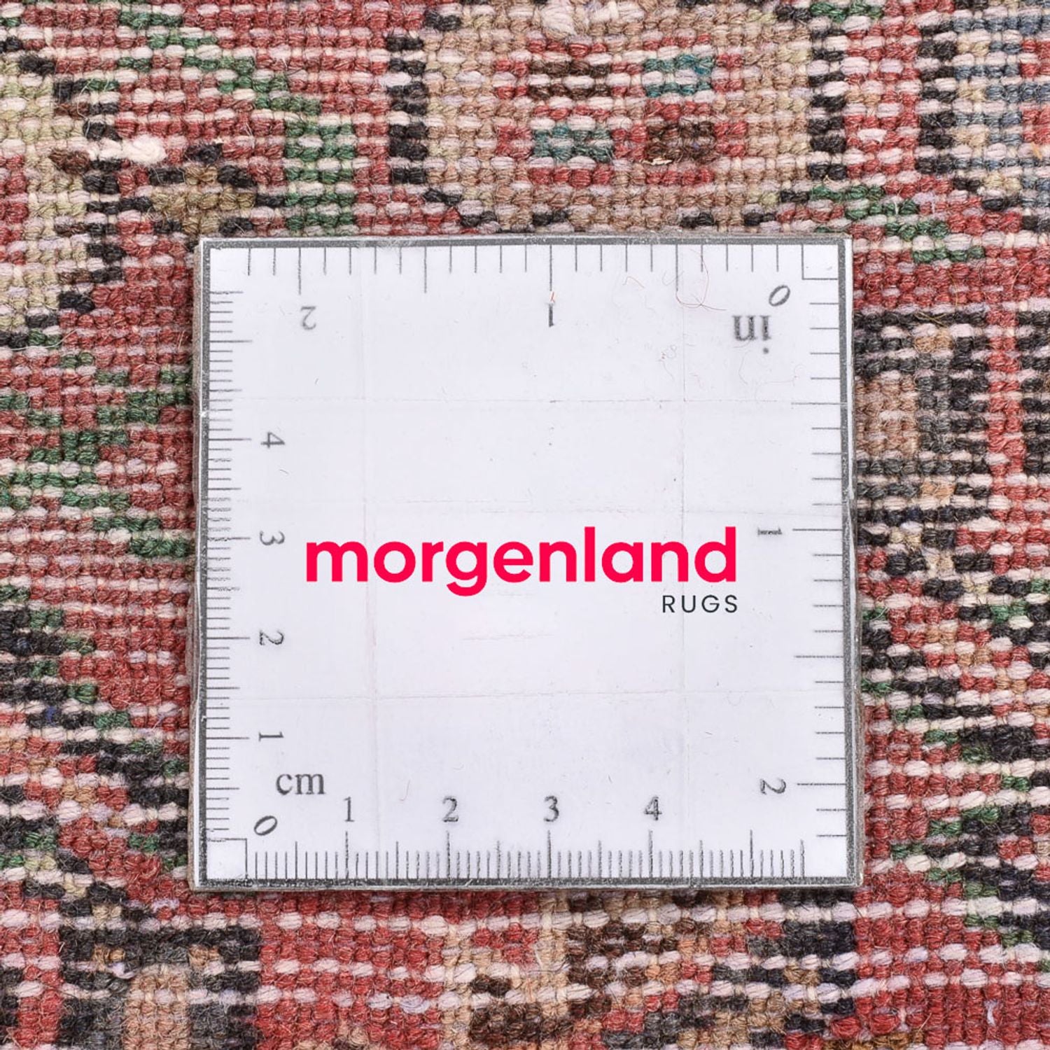 Tapis persan - Nomadic - 75 x 49 cm - rouge clair
