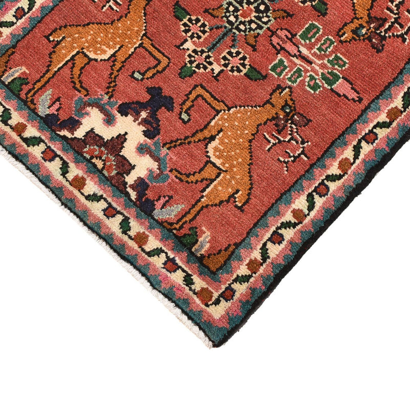 Tapis persan - Nomadic - 71 x 50 cm - rouge