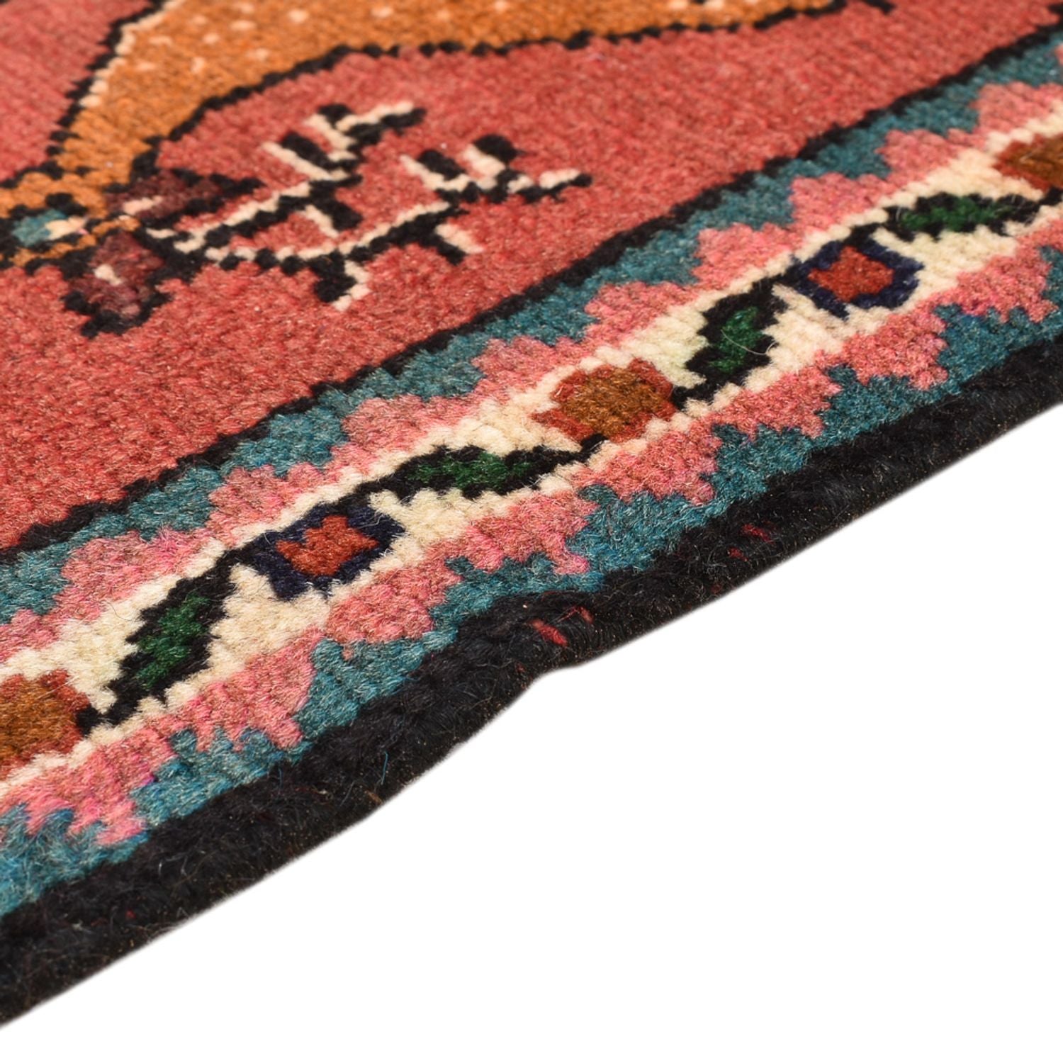 Tapis persan - Nomadic - 71 x 50 cm - rouge