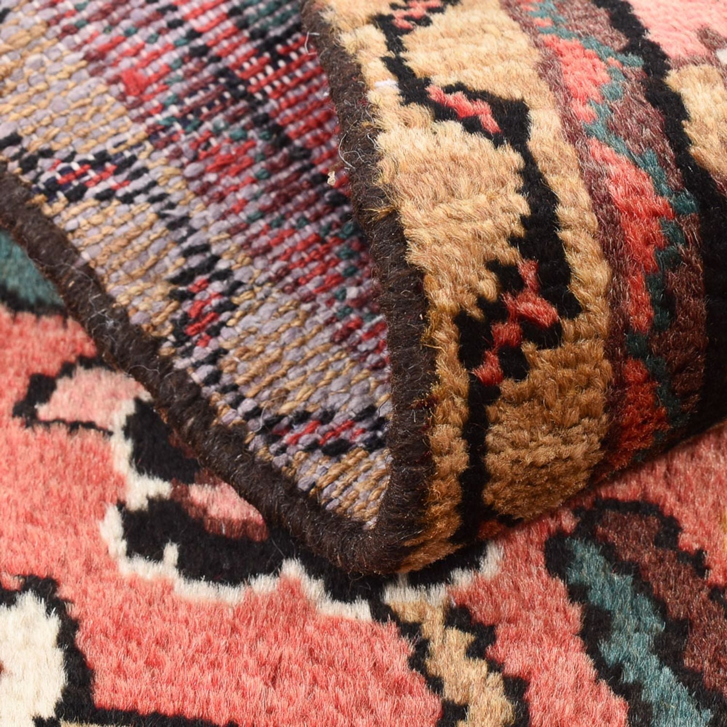 Tapis persan - Nomadic - 100 x 54 cm - rouge clair