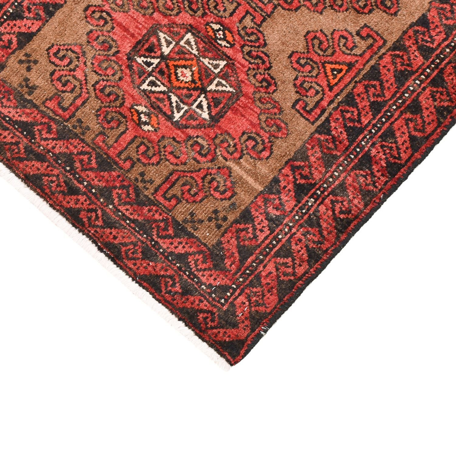 Tapis persan - Nomadic - 70 x 49 cm - rouge