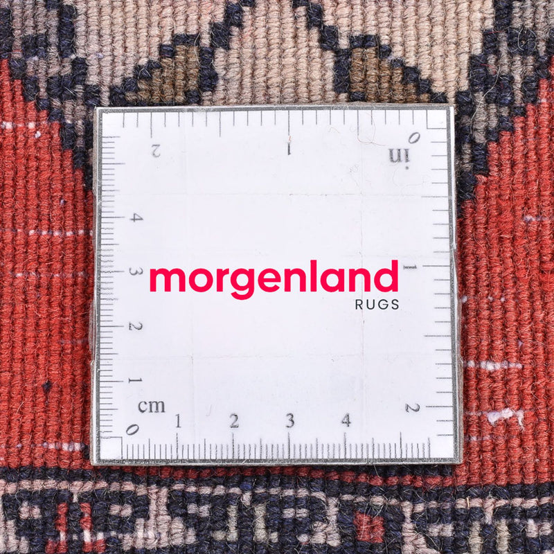 Tapis persan - Nomadic - 78 x 67 cm - rouge