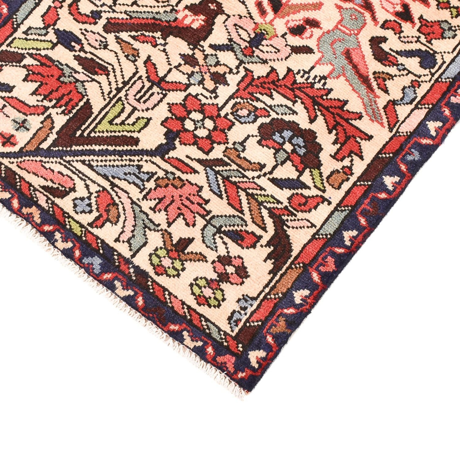 Tapis persan - Nomadic - 94 x 55 cm - multicolore