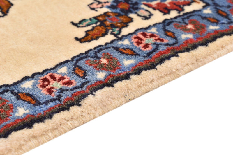 Tapis persan - Nomadic - 50 x 55 cm - multicolore