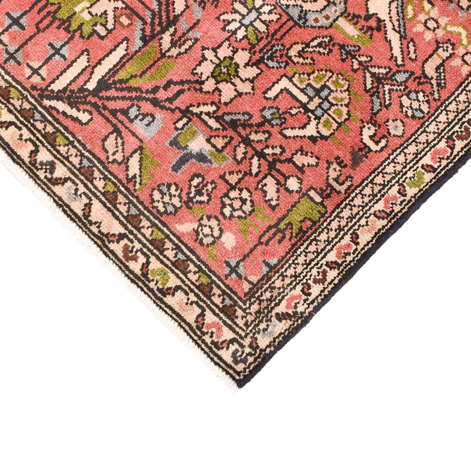 Tapis persan - Nomadic - 94 x 54 cm - rouge
