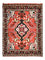 Tapis persan - Nomadic - 70 x 50 cm - rouge clair