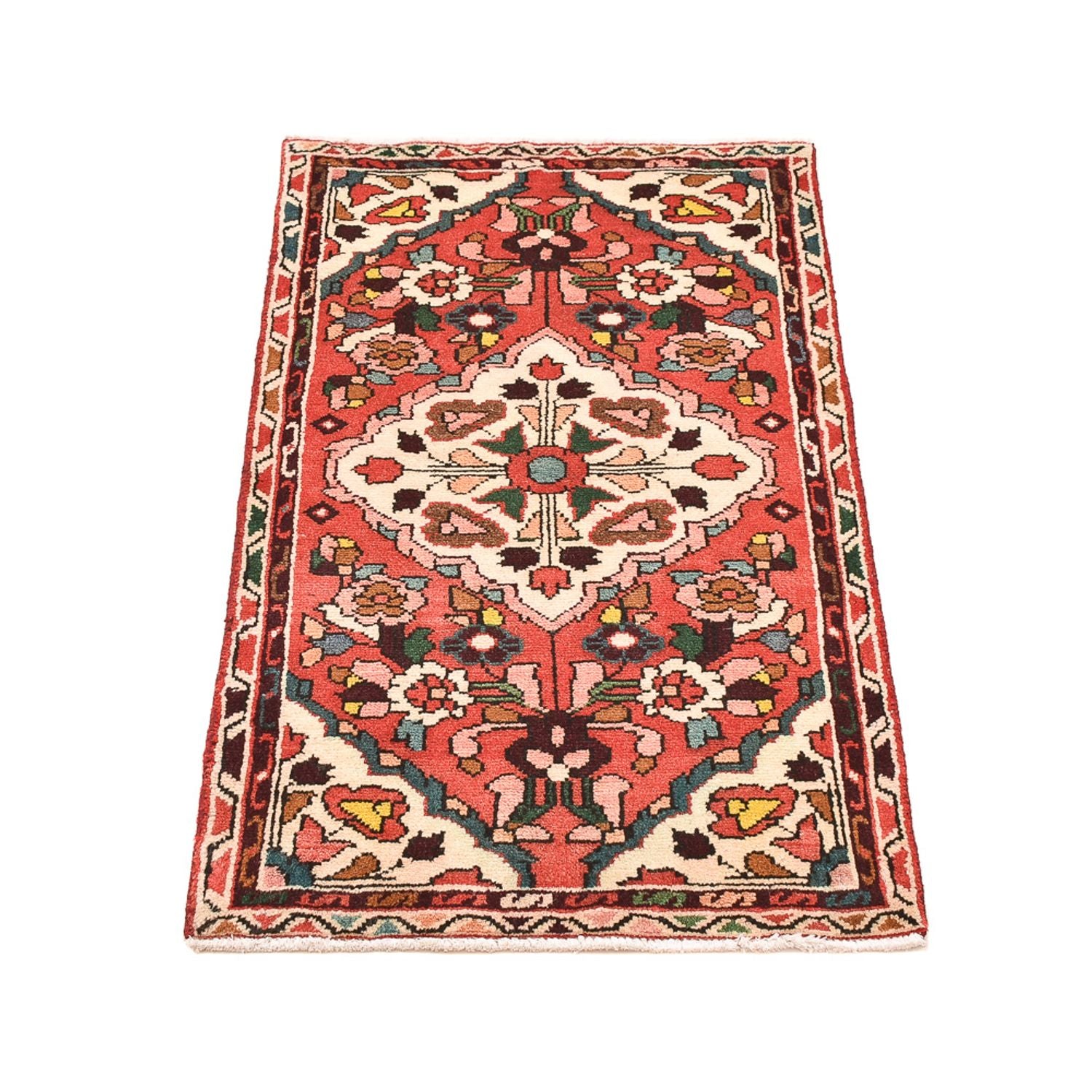Tapis persan - Nomadic - 100 x 56 cm - rouge