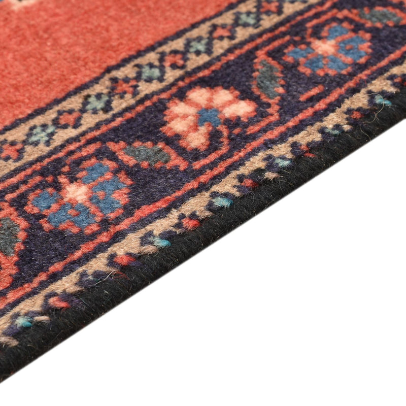 Tapis persan - Nomadic - 55 x 49 cm - rouge