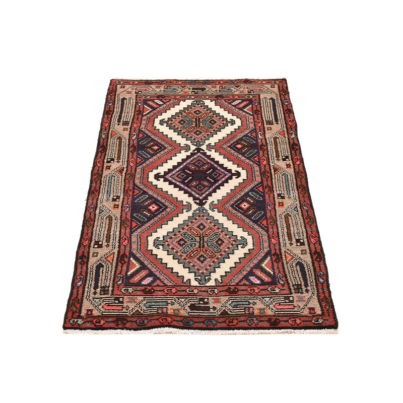 Tapis persan - Nomadic - 130 x 74 cm - multicolore