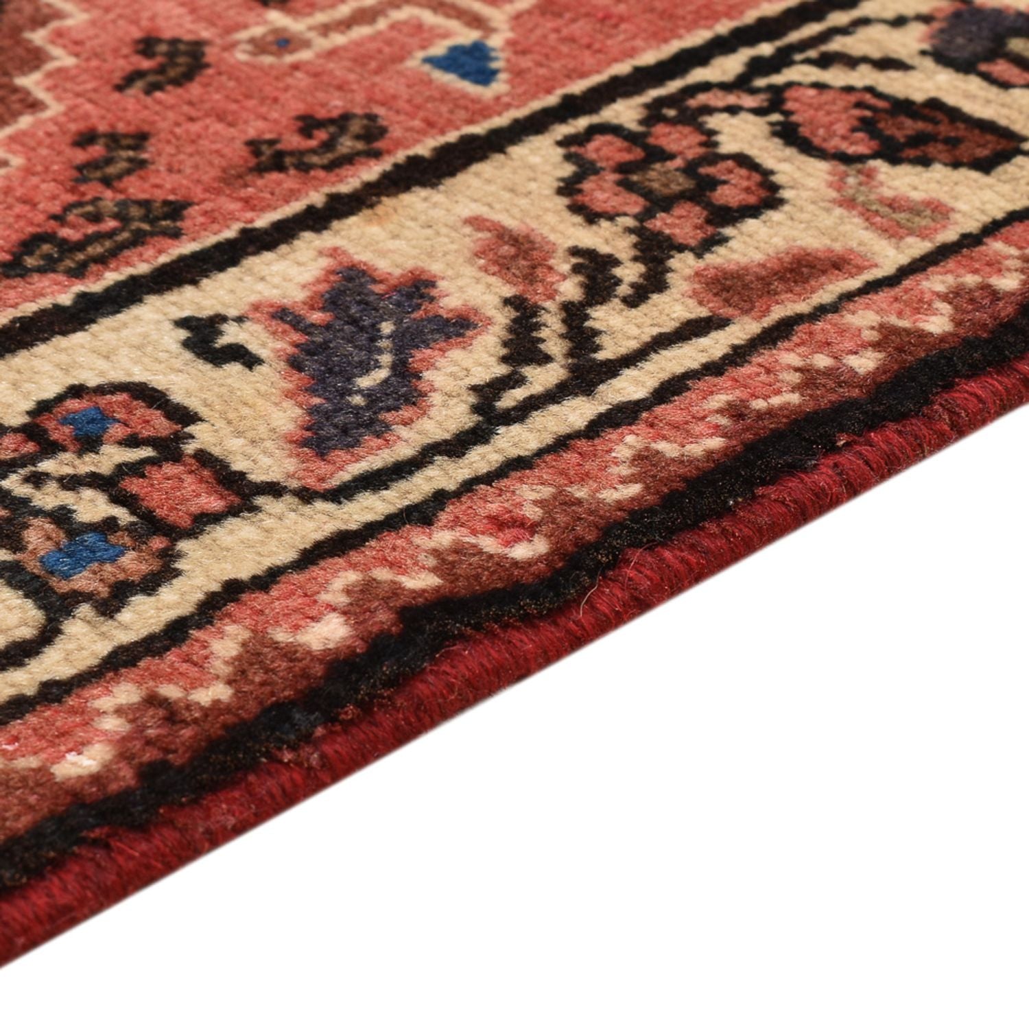Tapis persan - Nomadic - 121 x 76 cm - rouge clair