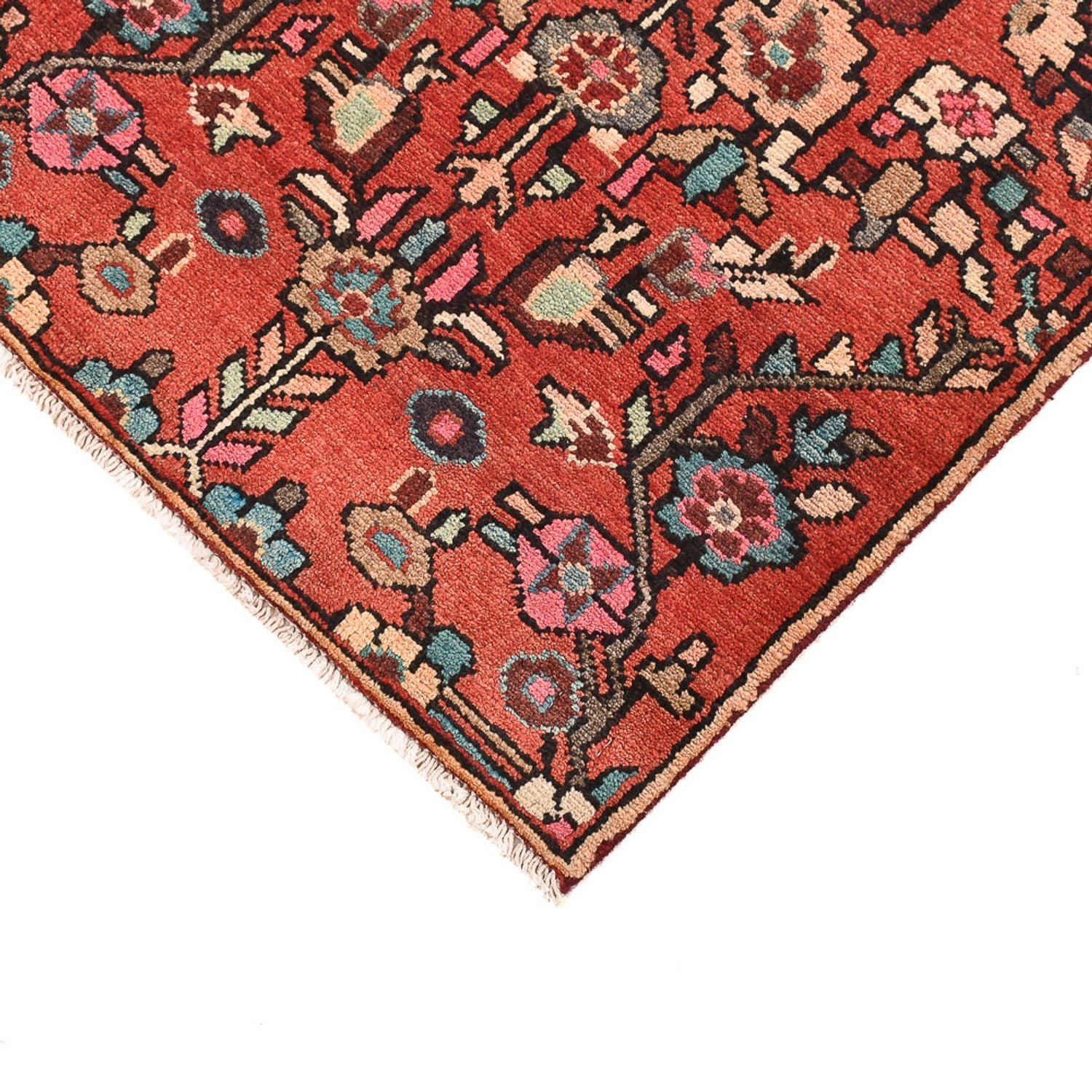Tapis de couloir Tapis persan - Nomadic - 115 x 55 cm - rouge clair
