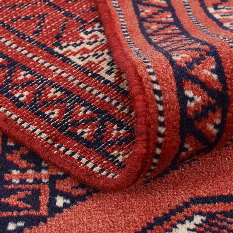 Tapis de couloir Tapis Turkaman - 291 x 73 cm - rouge