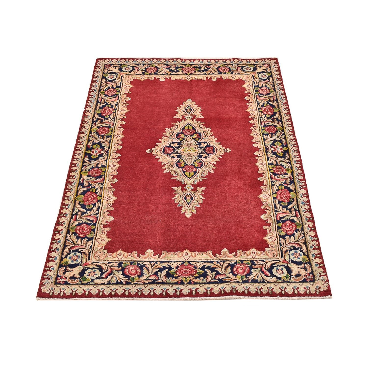 Tapis persan - Royal - 155 x 90 cm - rouge