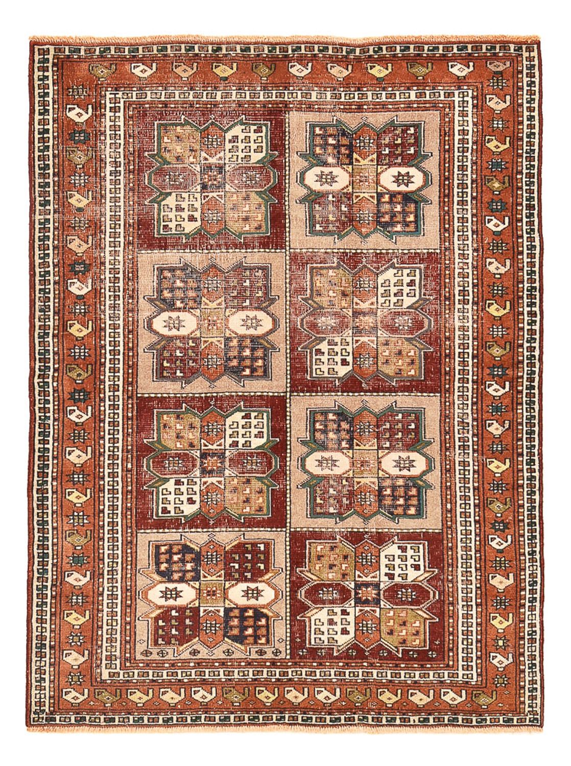 Tapis persan - Classique - 168 x 123 cm - beige foncé