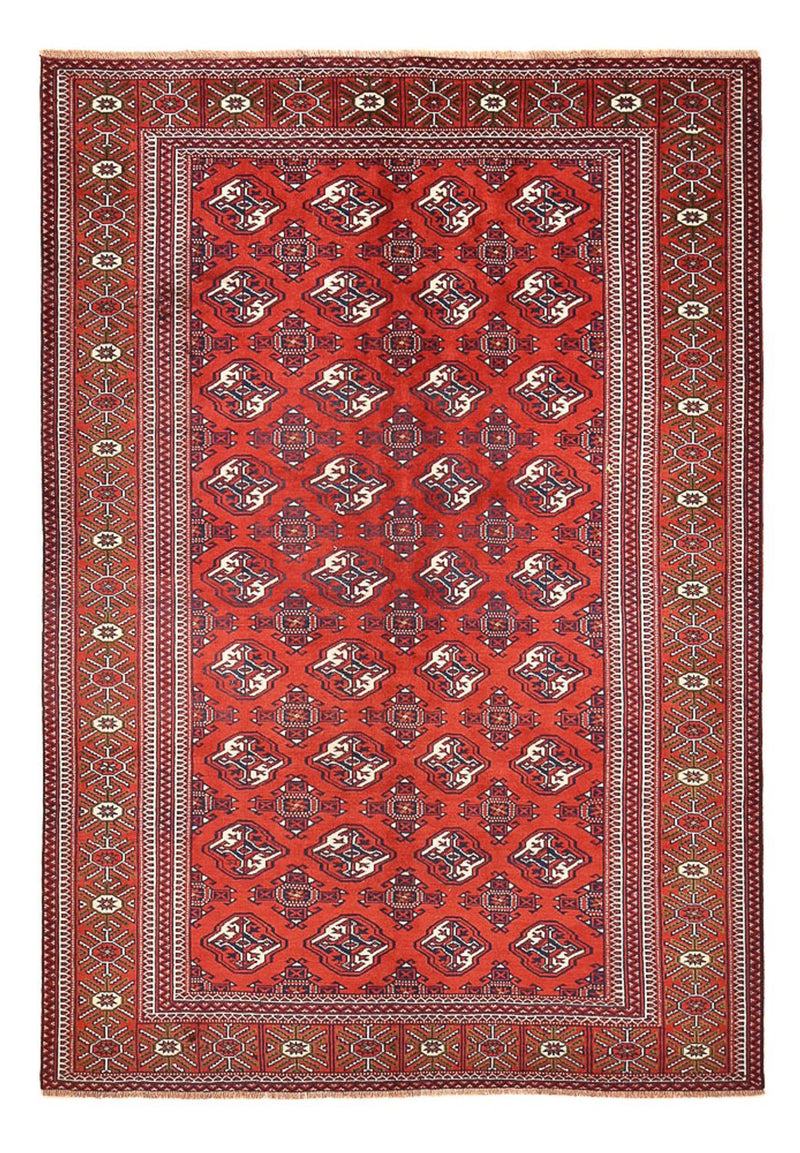 Tapis Turkaman - 273 x 185 cm - rouge