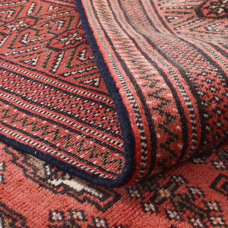 Tapis Turkaman - 289 x 191 cm - rouge