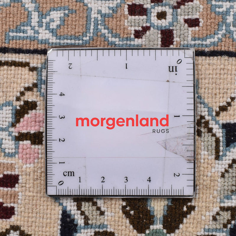 Tapis persan - Nain - Royal carré  - 152 x 149 cm - vert clair