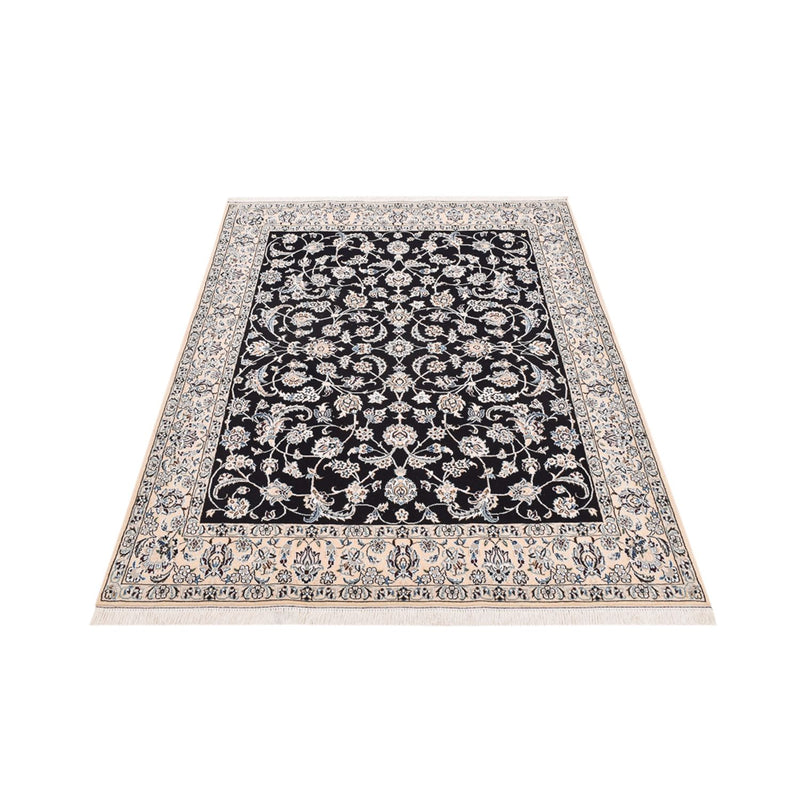 Tapis persan - Nain - Royal - 194 x 147 cm - bleu foncé