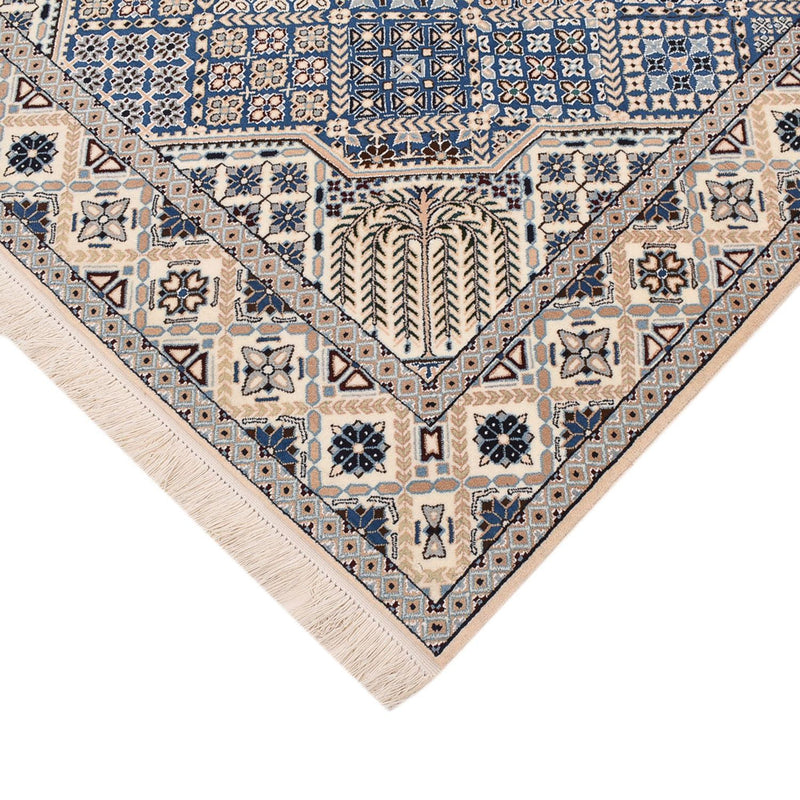 Tapis persan - Nain - Royal - 219 x 155 cm - bleu clair