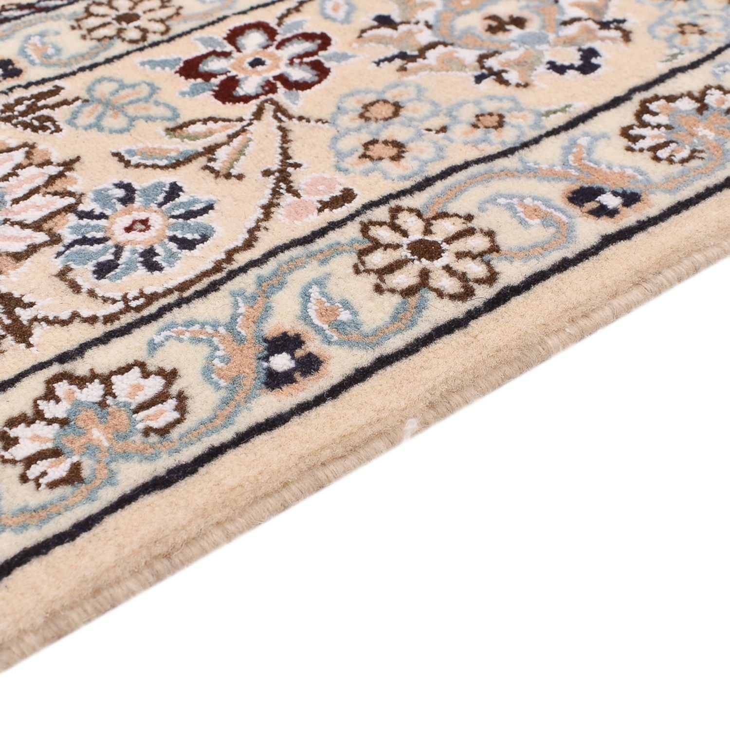 Perserteppich - Nain - Royal - 196 x 130 cm - creme