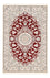 Tapis persan - Nain - Royal - 195 x 127 cm - rouge