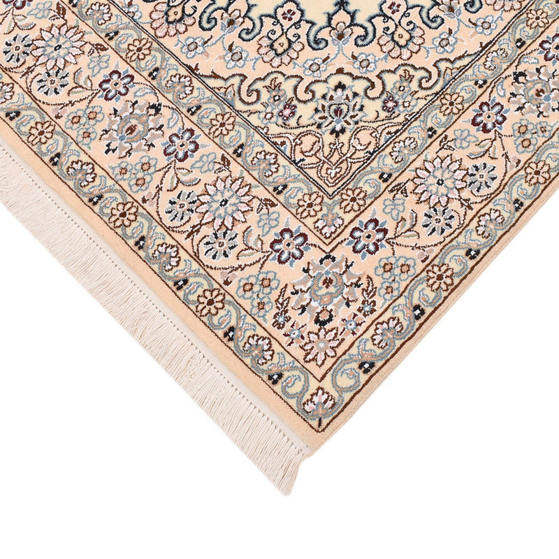 Tapis persan - Nain - Royal - 207 x 127 cm - beige