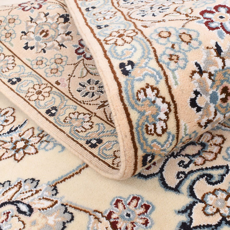 Tapis persan - Nain - Royal - 207 x 127 cm - beige