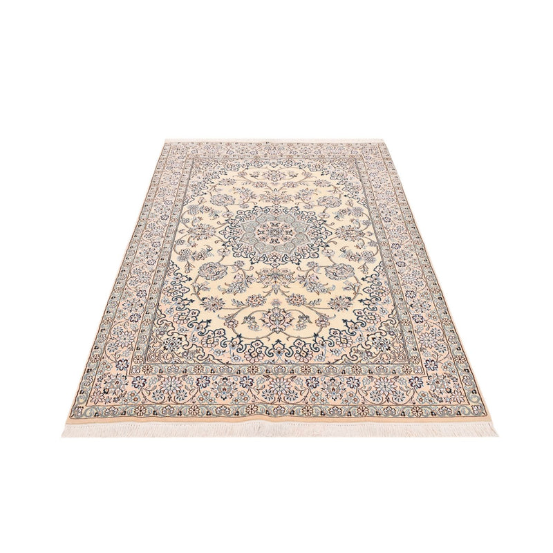 Tapis persan - Nain - Royal - 207 x 127 cm - beige