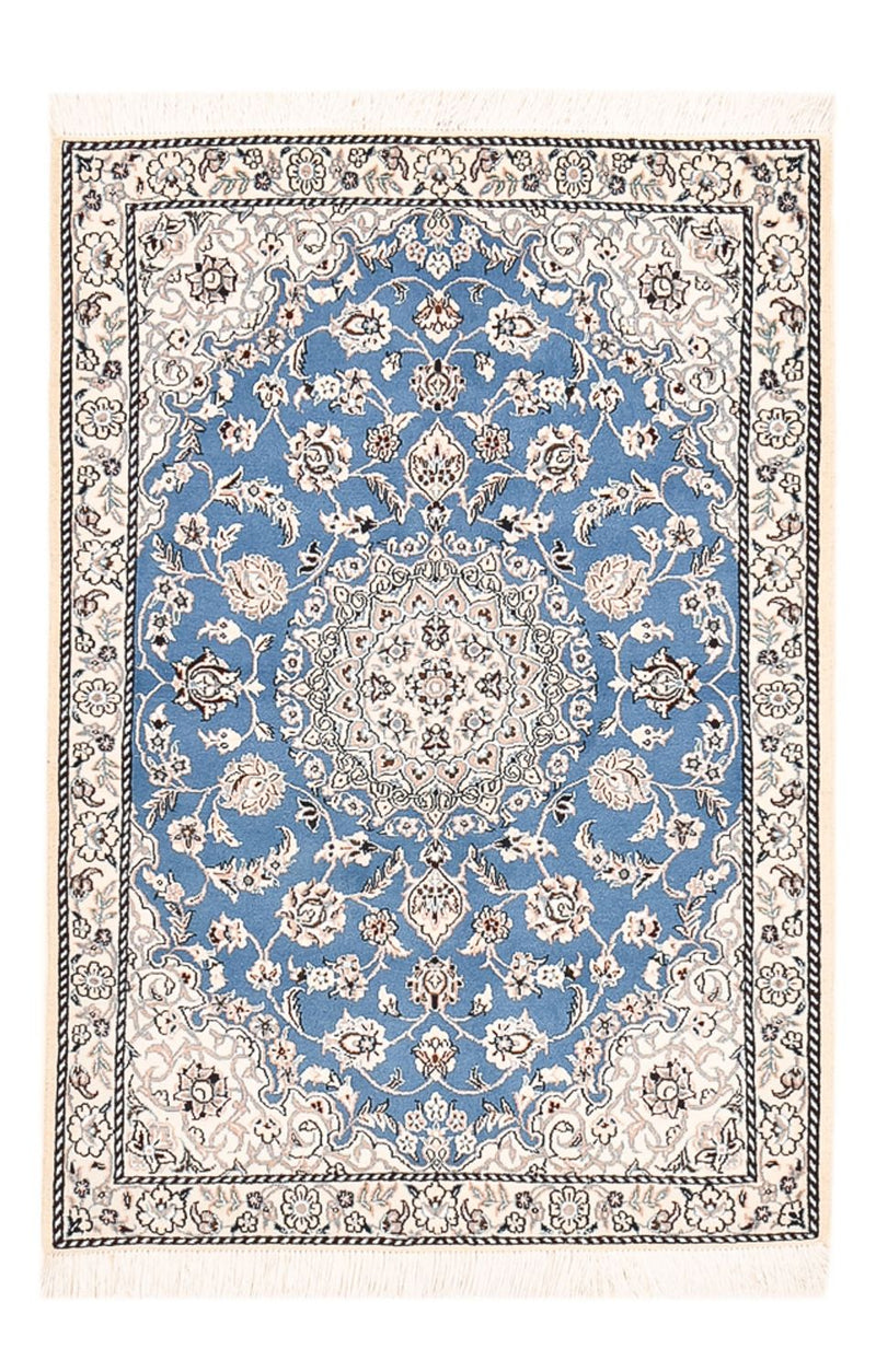 Perserteppich - Nain - Royal - 127 x 90 cm - blau
