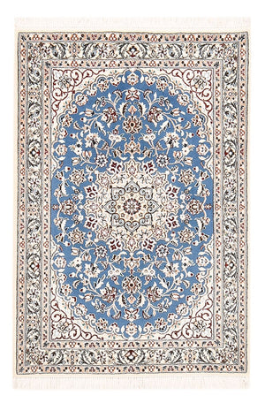 Tapis persan - Nain - Royal - 120 x 80 cm - bleu