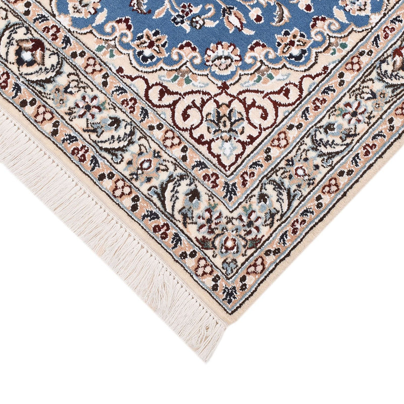 Tapis persan - Nain - Royal - 120 x 80 cm - bleu