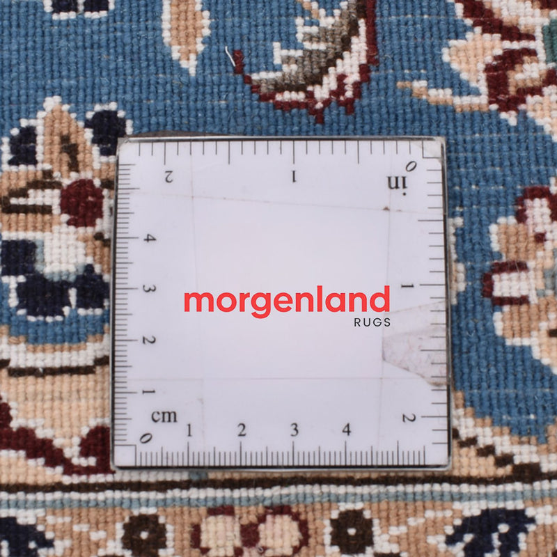 Tapis persan - Nain - Royal - 120 x 80 cm - bleu