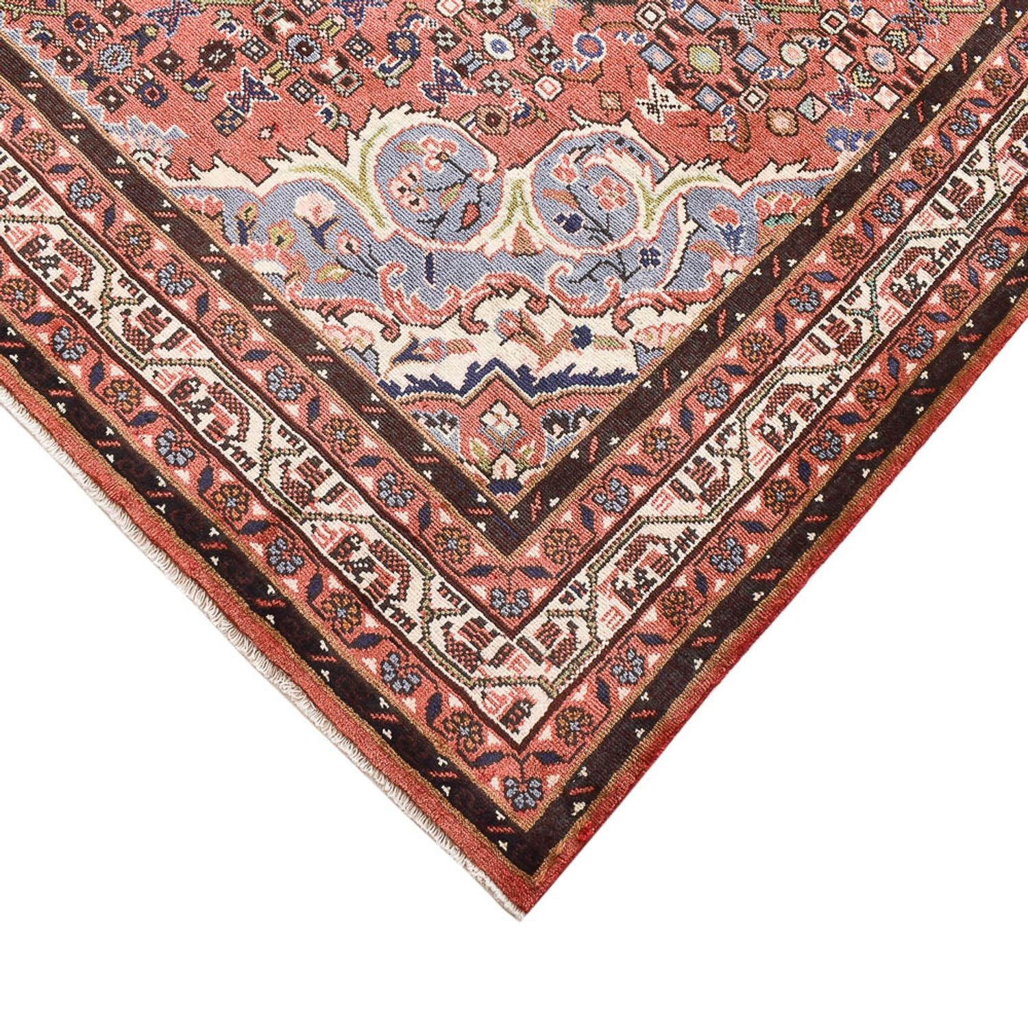 Tapis persan - Nomadic - 323 x 202 cm - rouge clair