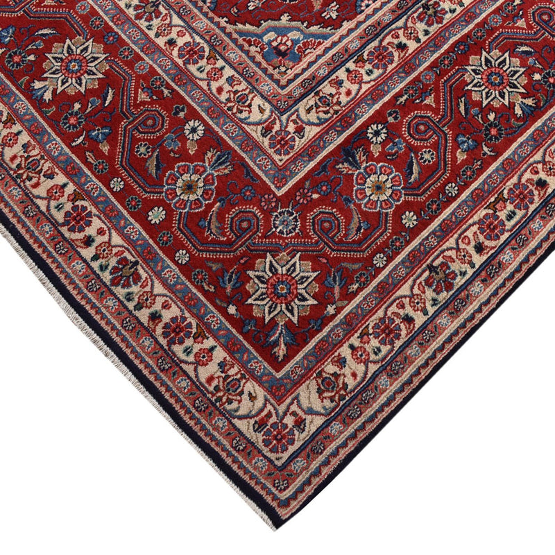 Tapis persan - Classique - 428 x 303 cm - rouge foncé