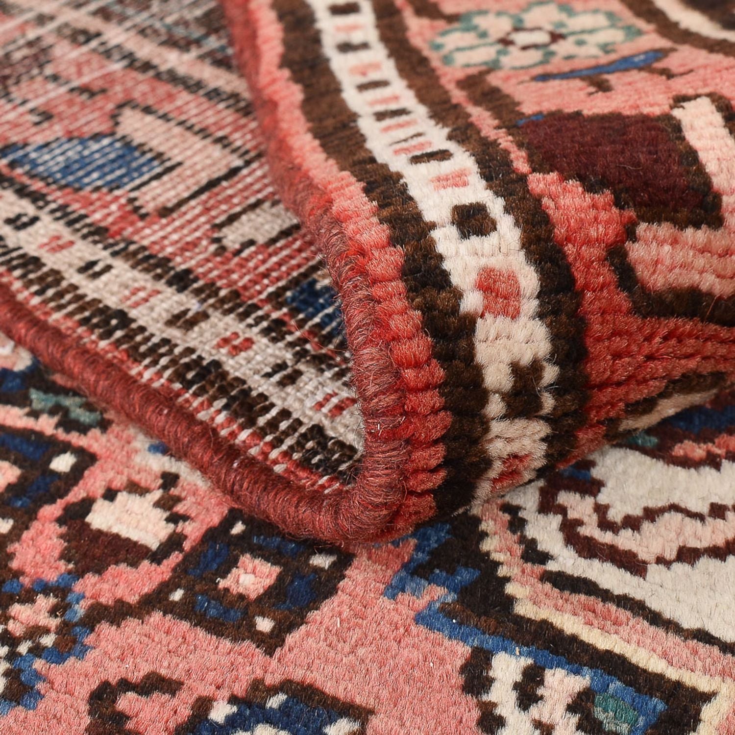 Tapis persan - Nomadic - 305 x 212 cm - rouge clair
