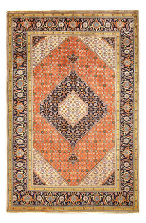 Tapis persan - Tabriz - 306 x 197 cm - orange