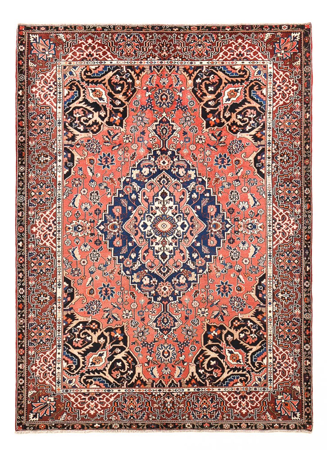 Tapis persan - Nomadic - 307 x 227 cm - rouge clair