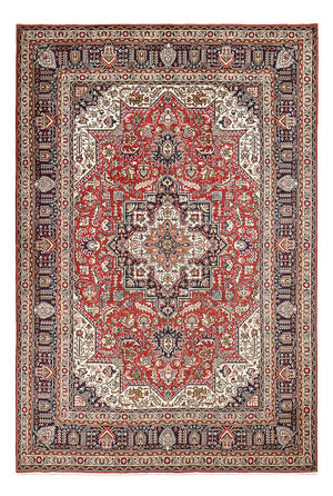 Tapis persan - Tabriz - 295 x 200 cm - rouge